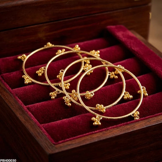 AZM Golden Kashmiri Bangles