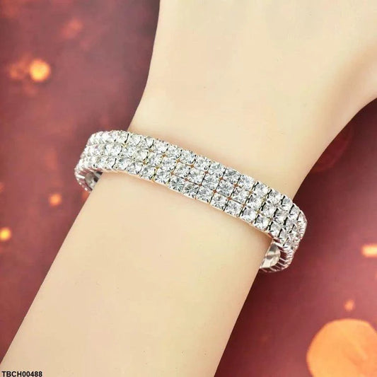 Round Stone Bracelet Adjustable