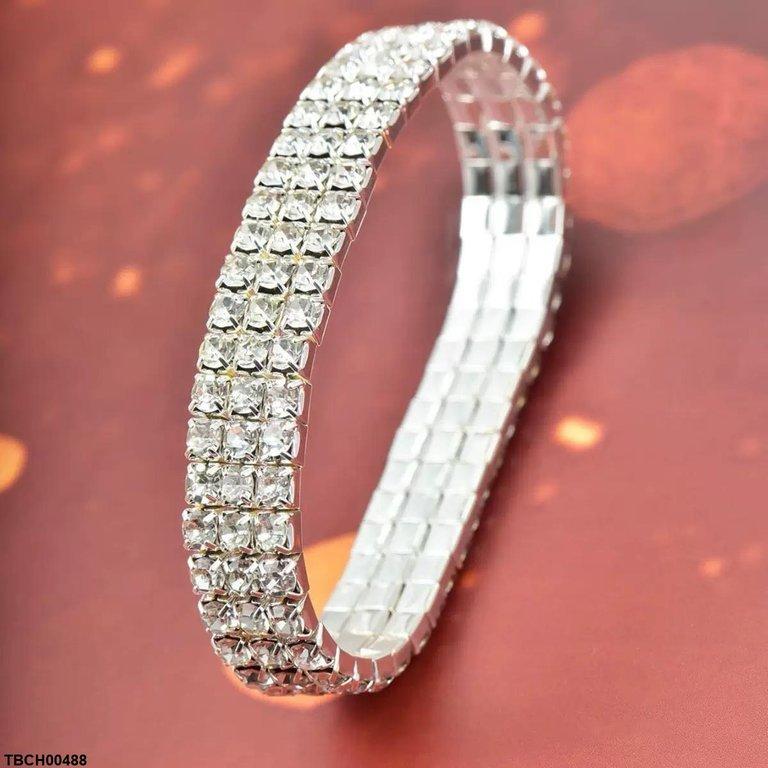 Round Stone Bracelet Adjustable